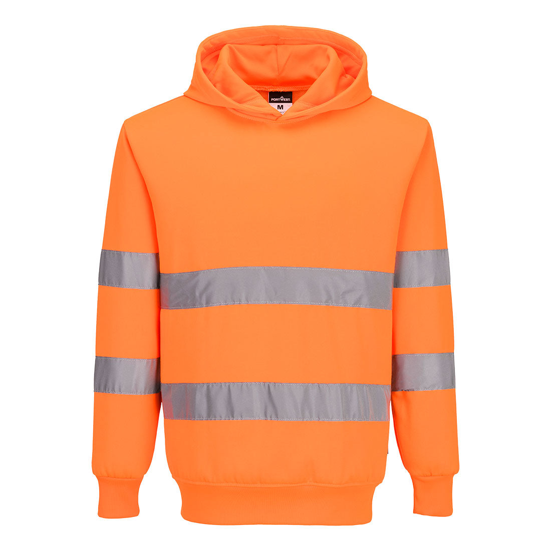 Portwest ES304 ES1 Essential Hi-Vis Hooded Sweatshirt #colour_orange