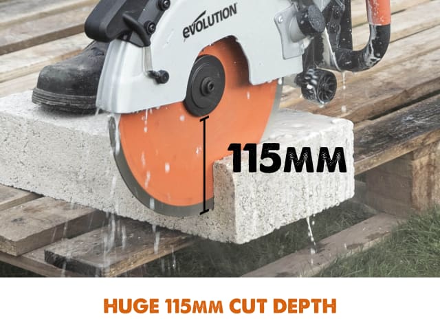 Evolution R300DCT+ 300mm Disc Cutter Kit 1600W 110V