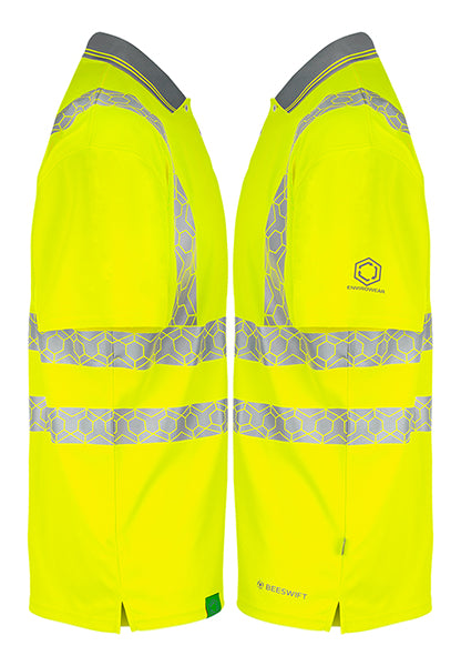 Beeswift Envirowear Recyclable Hi-Vis Polo Shirt