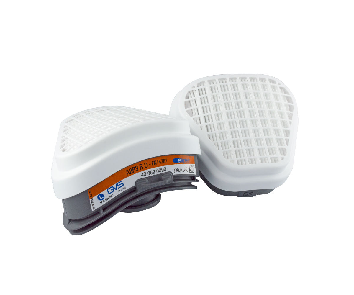 GVS Elipse A2-P3 RD ready to use Mask with replaceable filters