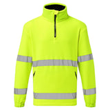 Portwest Hi-Vis 1/2 Zip Fleece