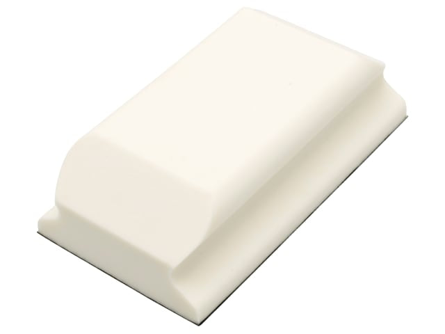 Flexipads World Class Hand Sanding Block Shaped White PUR GRIP® 70 x 125mm