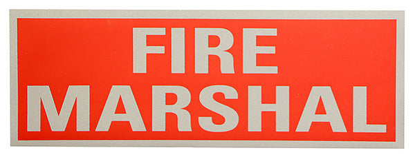Beeswift Fire Marshal Reflective Back