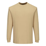 Portwest Flame Resistant Anti-Static Long Sleeve T-Shirt