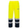 Portwest Bizflame Rain+ Hi-Vis Light Arc Trousers #colour_yellow-navy