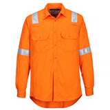 Portwest FR Lightweight Anti-static Shirt #colour_orange