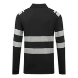 Portwest PW3 Modaflame Knit FR Long Sleeve Polo Shirt
