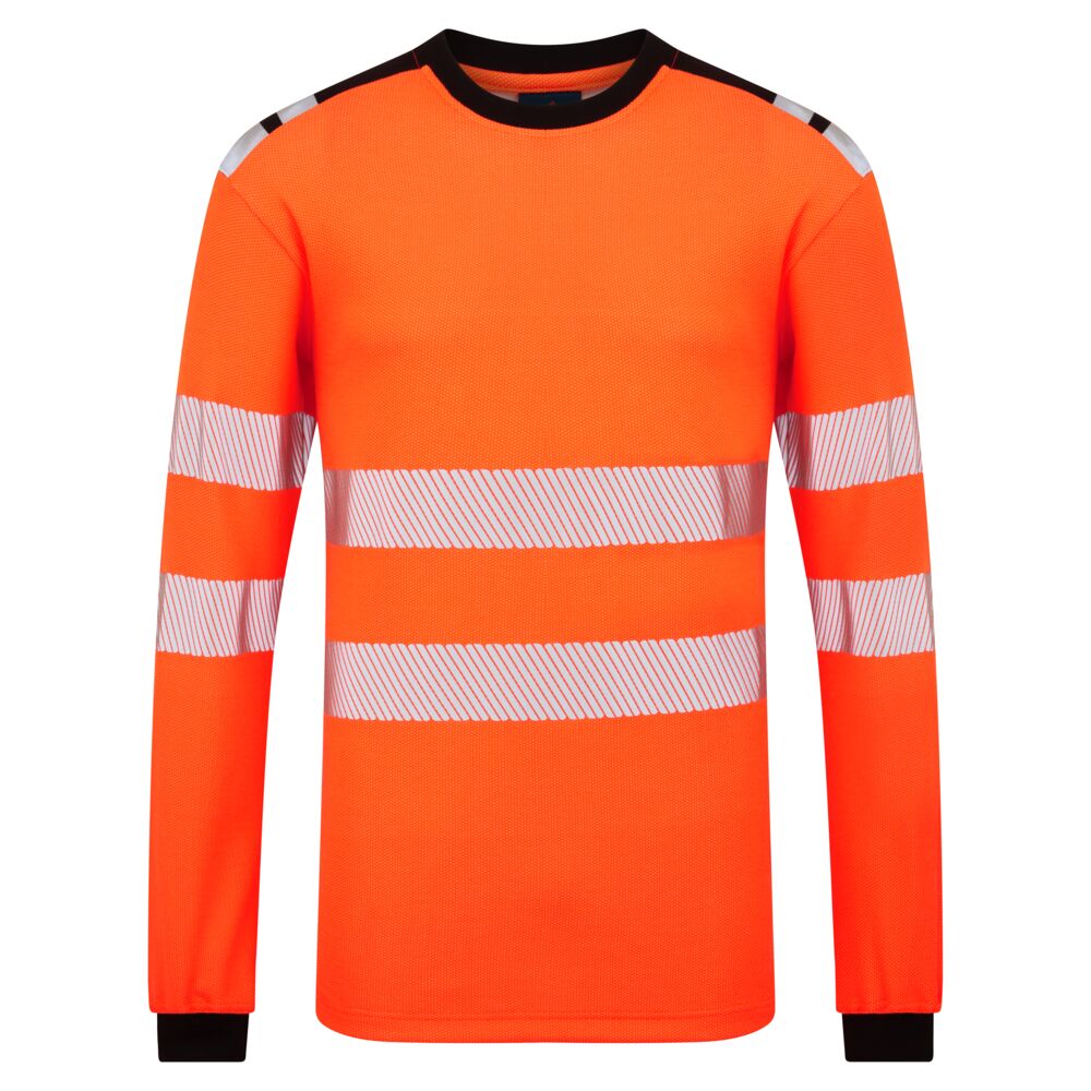 Portwest PW3 Modaflame Knit HVO FR Long Sleeve T-Shirt