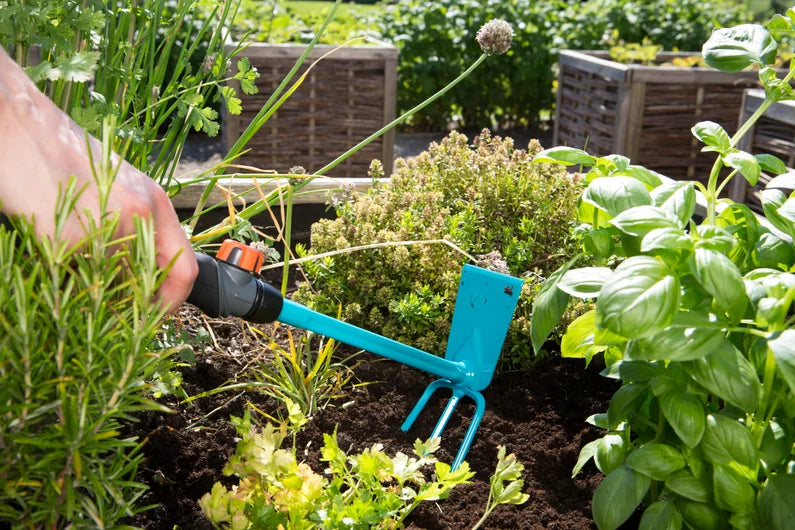 Gardena combisystem Hand Hoe (Straight Blade, 3 Teeth)