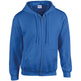 Gildan Heavy Blend Full Zip Hooded Sweatshirt - Royal