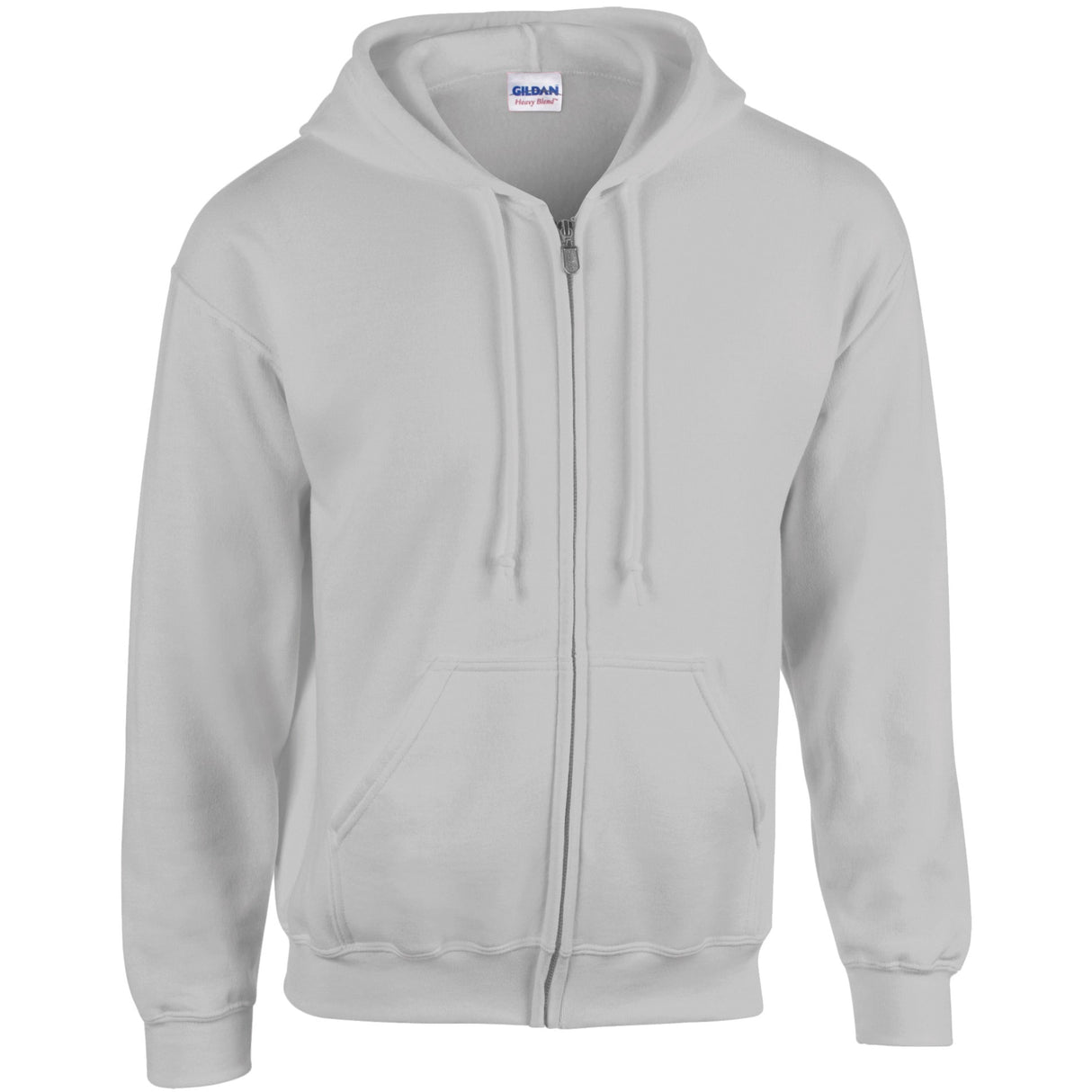 Gildan Heavy Blend Full Zip Hooded Sweatshirt - Sport Grey