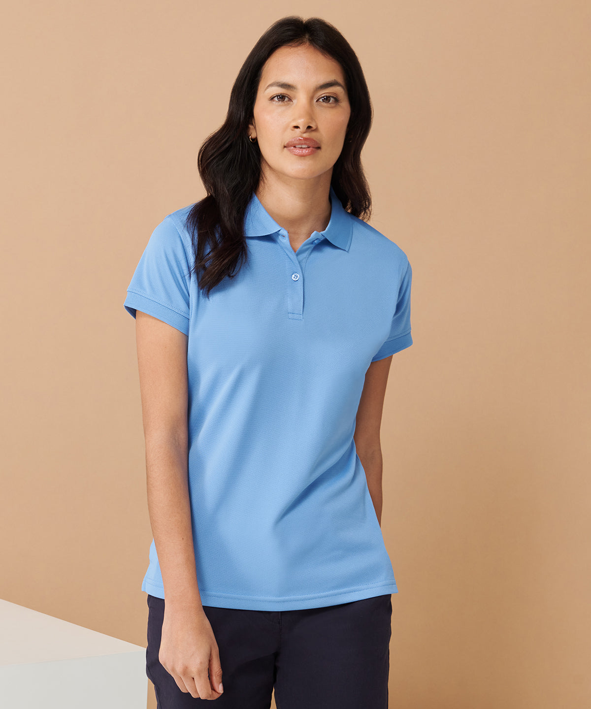 Henbury Women's Coolplus® Polo Shirt - Navy