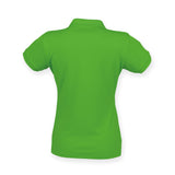 Henbury Women's Coolplus® Polo Shirt - Lime Green