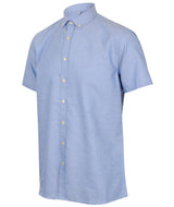 Henbury Modern Short Sleeve Oxford Shirt