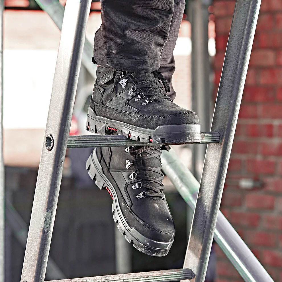 Scruffs Rugged Safety Work Boots Steel Toe Heavy Duty Workwear