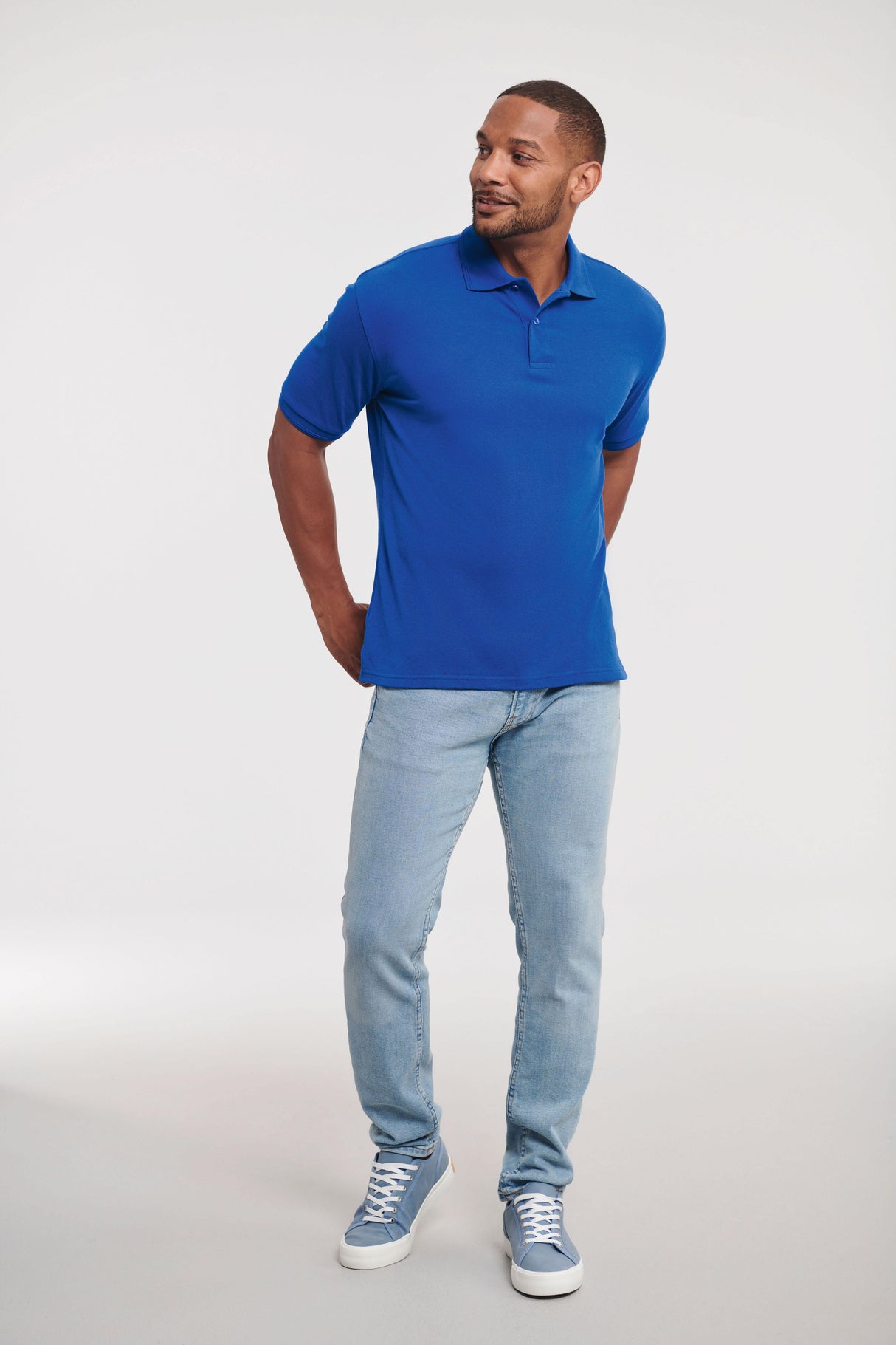 Russell Europe Hard-Wearing 60°C Wash Polo