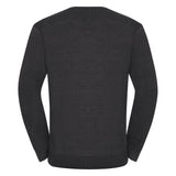 Russell Collection V-Neck Knitted Sweater