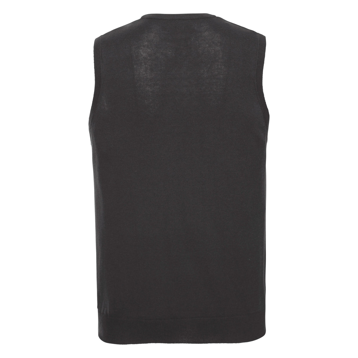 Russell Collection V-Neck Sleeveless Knitted Sweater