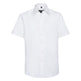 Russell Collection Short Sleeve Easycare Tailored Oxford Shirt