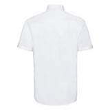 Russell Collection Short Sleeve Easycare Oxford Shirt