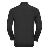 Russell Collection Long Sleeve Polycotton Easycare Poplin Shirt