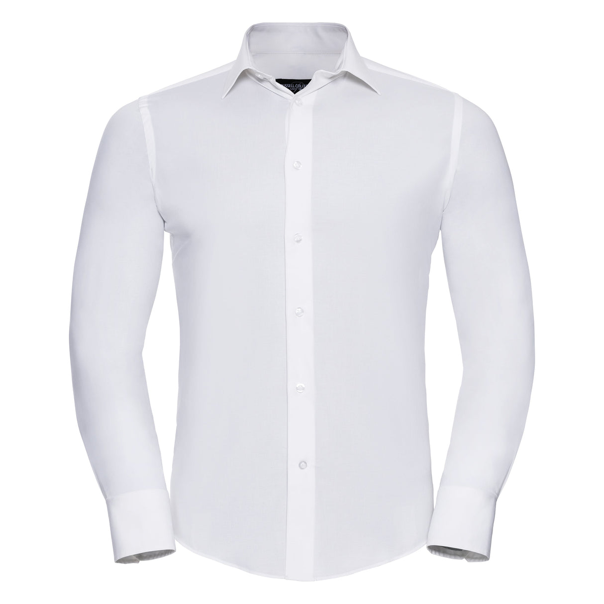 Russell Collection Long Sleeve Easycare Fitted Shirt