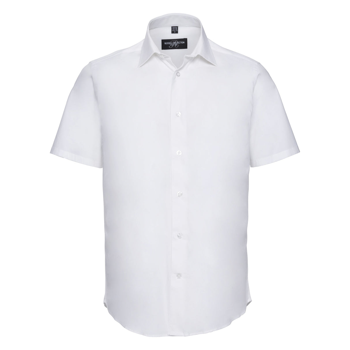 Russell Collection Short Sleeve Easycare Fitted Shirt