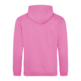 Awdis Just Hoods College Hoodie - Candyfloss Pink