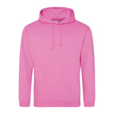 Awdis Just Hoods College Hoodie - Candyfloss Pink