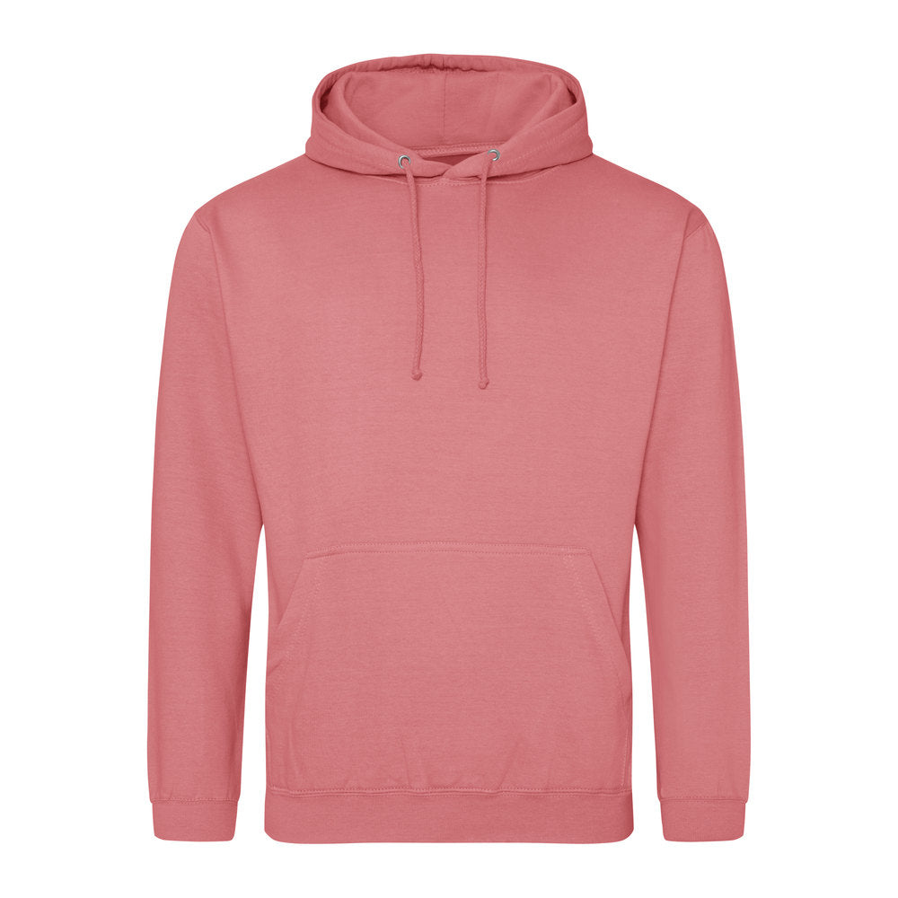 Awdis Just Hoods College Hoodie - Dusty Rose