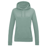 Awdis Just Hoods Women's College Hoodie - Dusty Green