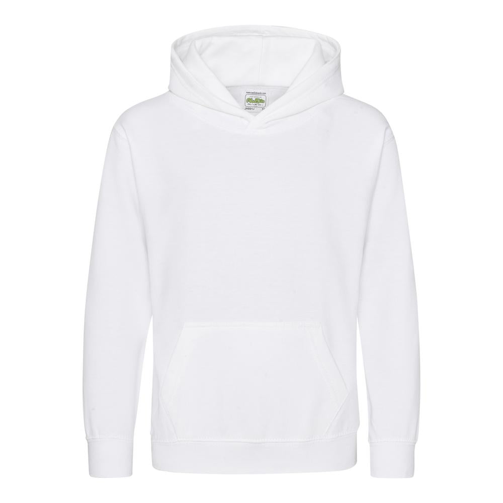 Awdis Just Hoods Kids Hoodie - Arctic White