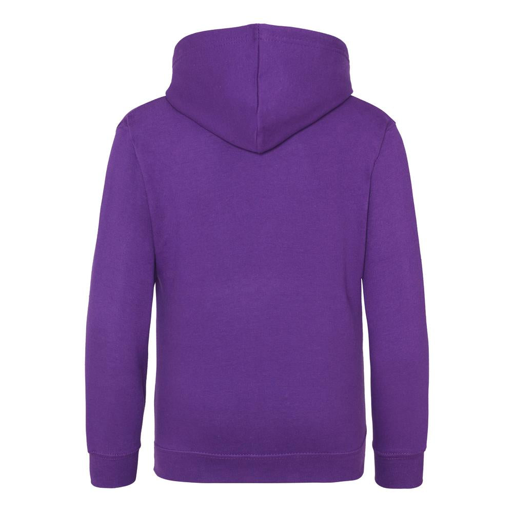 Awdis Just Hoods Kids Hoodie - Purple