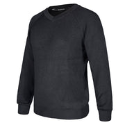 Future Garments Aqua Cotton Acrylic V-Neck Jumper