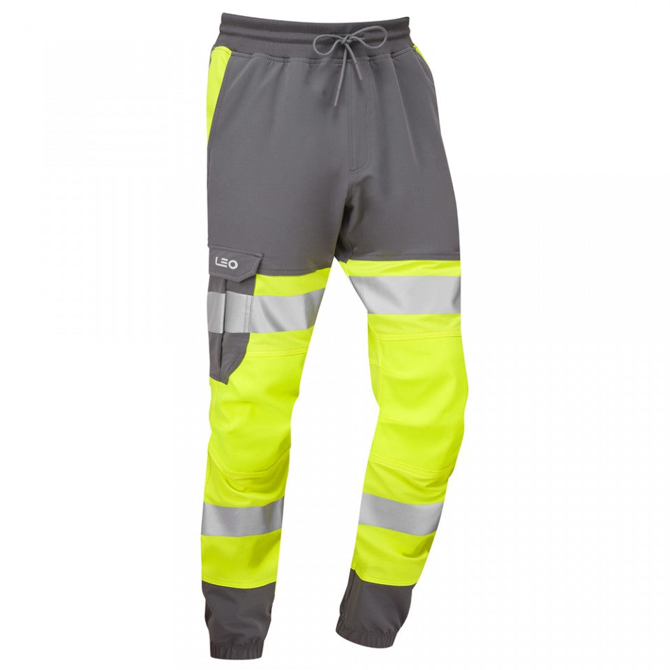 Leo Workwear HAWKRIDGE Leo EcoViz High Performance 4X Stretch Trouser