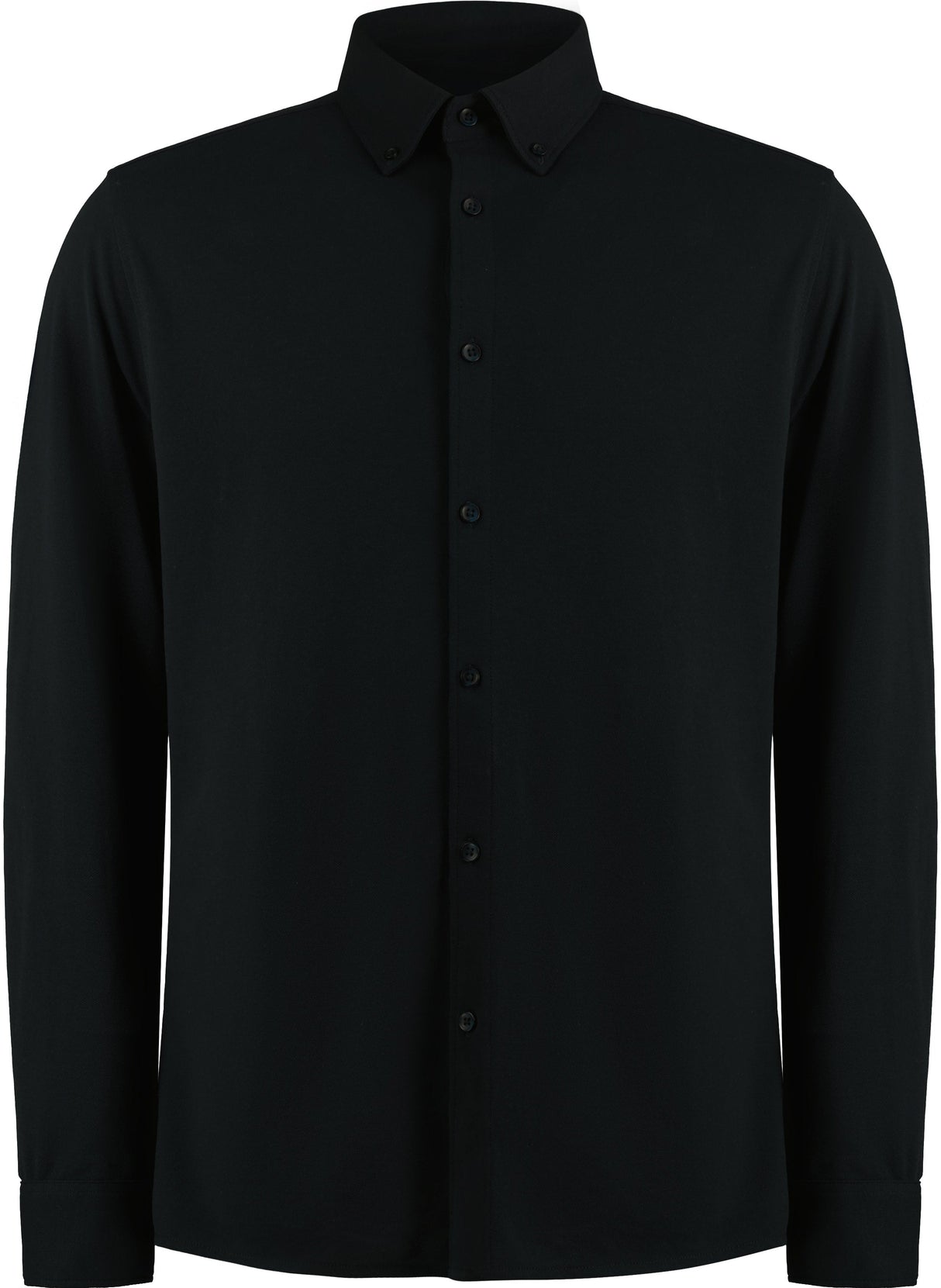 Kustom Kit Long Sleeve Superwash® 60° Piqué Shirt (Tailored Fit)