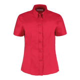 Kustom Kit Women's Corporate Oxford Blouse Short-Sleeved (Tailored Fit)