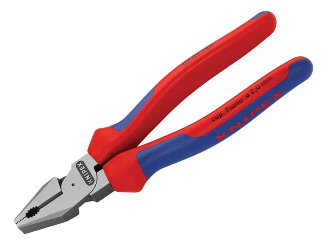 Knipex High Leverage Combination Pliers Multi-Component Grip 180mm