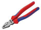 Knipex High Leverage Combination Pliers Multi-Component Grip 180mm