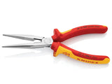 Knipex VDE Long Snipe Nose Side Cutting Pliers 200mm