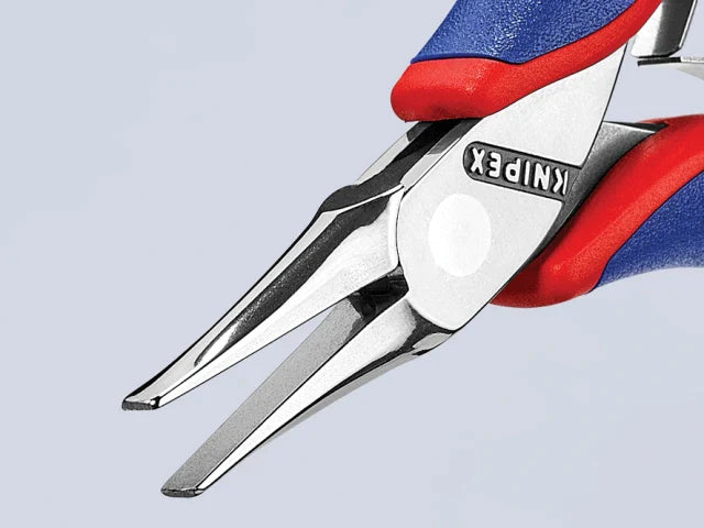 Knipex Flat Jaw Electronics Pliers Multi-Component Grip 115mm