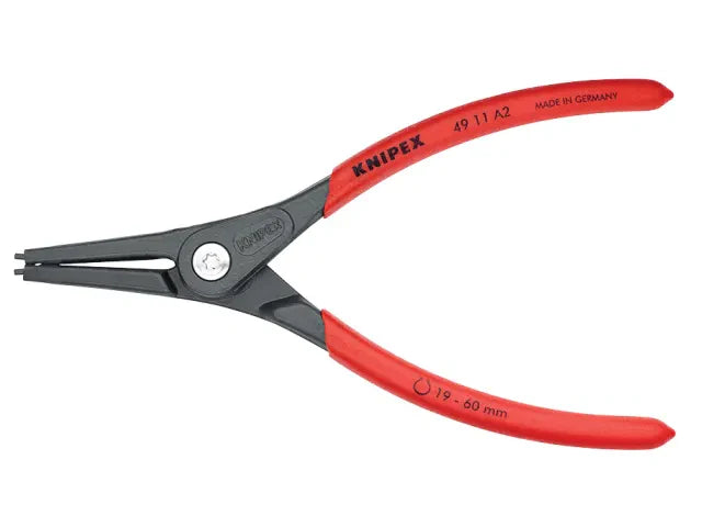 Knipex Precision Circlip Pliers External Straight 19-60mm A2