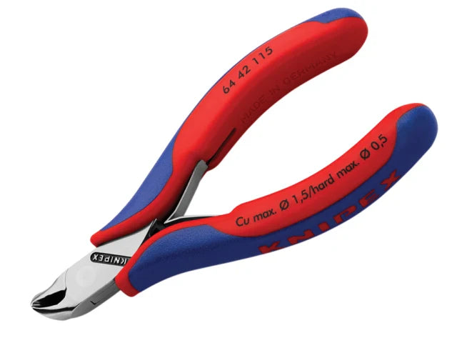 Knipex Electronics Diagonal End Cutting Nippers Short Head 115mm