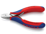 Knipex Electronics Diagonal Cut Pliers - Round Bevelled 115mm