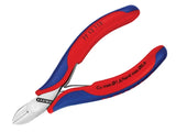 Knipex Electronics Diagonal Cut Pliers - Round Bevelled 115mm