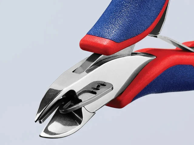 Knipex Electronics Diagonal Cut Pliers - Round Bevelled 115mm