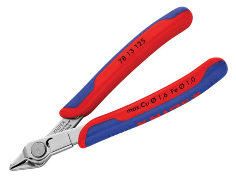 Knipex Electronic Super Knips® with Lead Catcher Multi-Component Grip 125mm