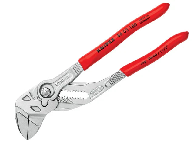 Knipex Pliers Wrench PVC Grip 180mm