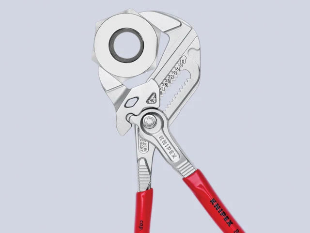 Knipex Pliers Wrench PVC Grip 180mm