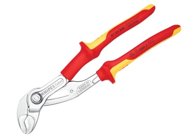 Knipex VDE Cobra® Water Pump Pliers 250mm